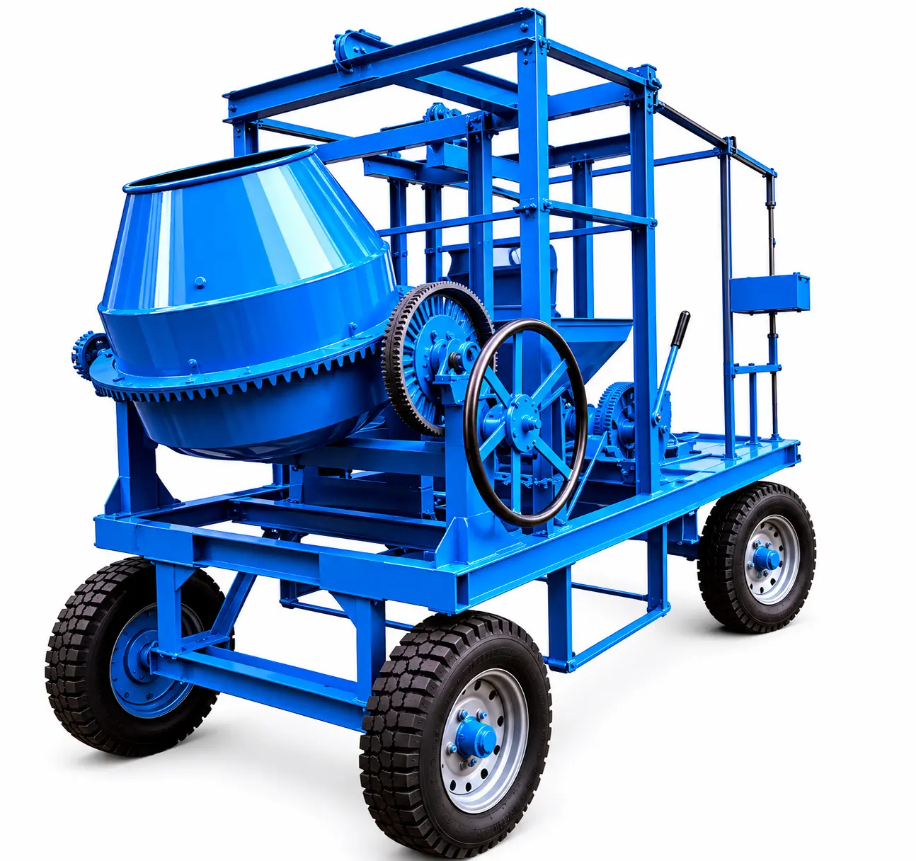 Four Pillar Concrete Mixer